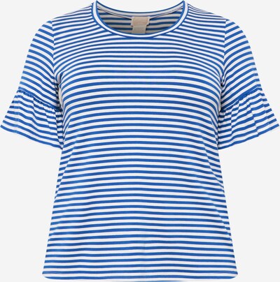 Persona by Marina Rinaldi T-Shirt 'VELA' in blau / weiß, Produktansicht