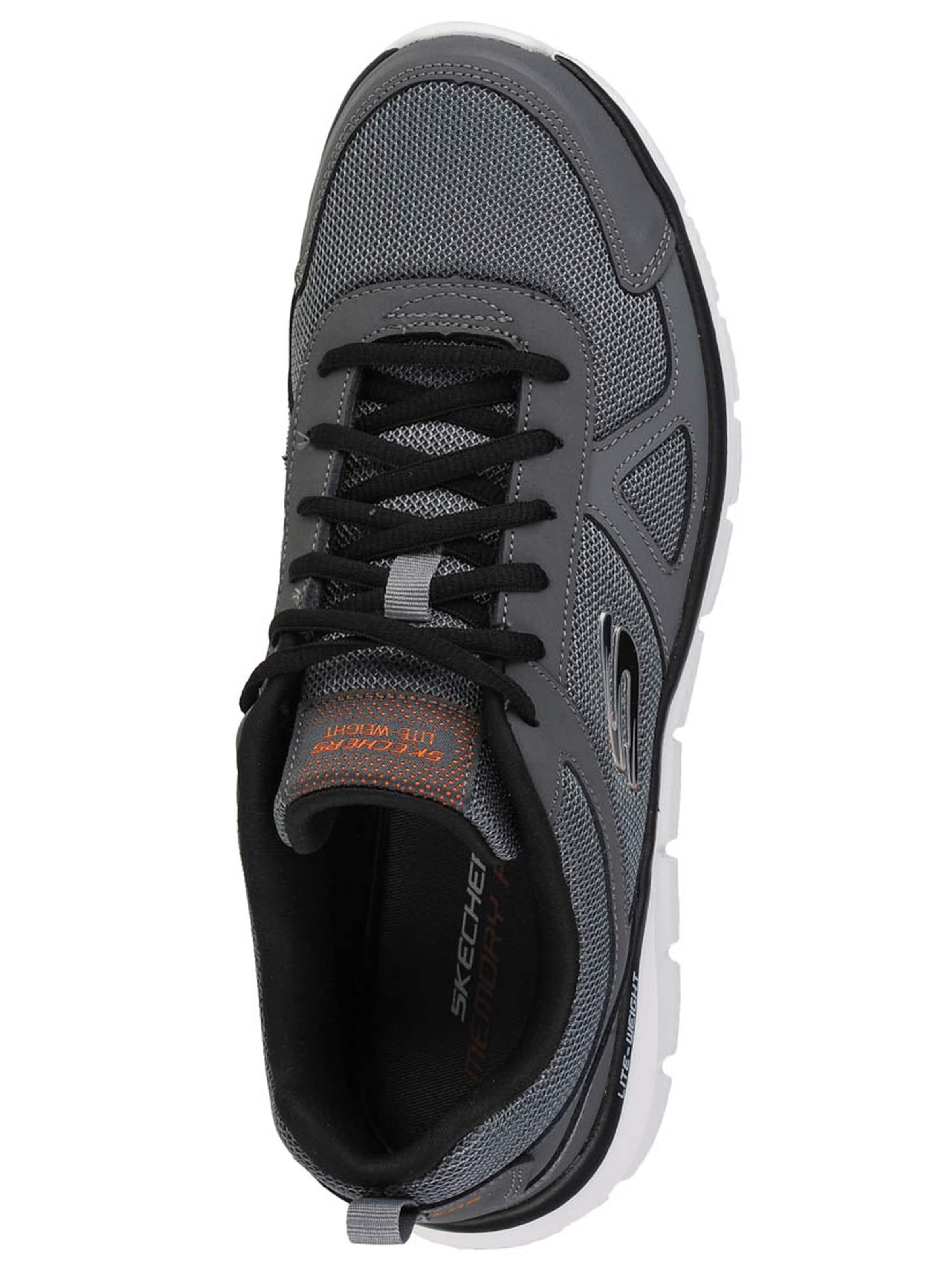 SKECHERS Matalavartiset tennarit 'Skechers Track-Scloric' värissä harmaa