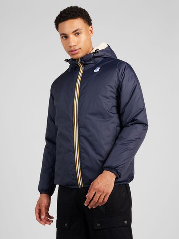 Veste mi-saison 'LE VRAI 3.0 CLAUDE ORSETTO' K-Way en bleu : devant