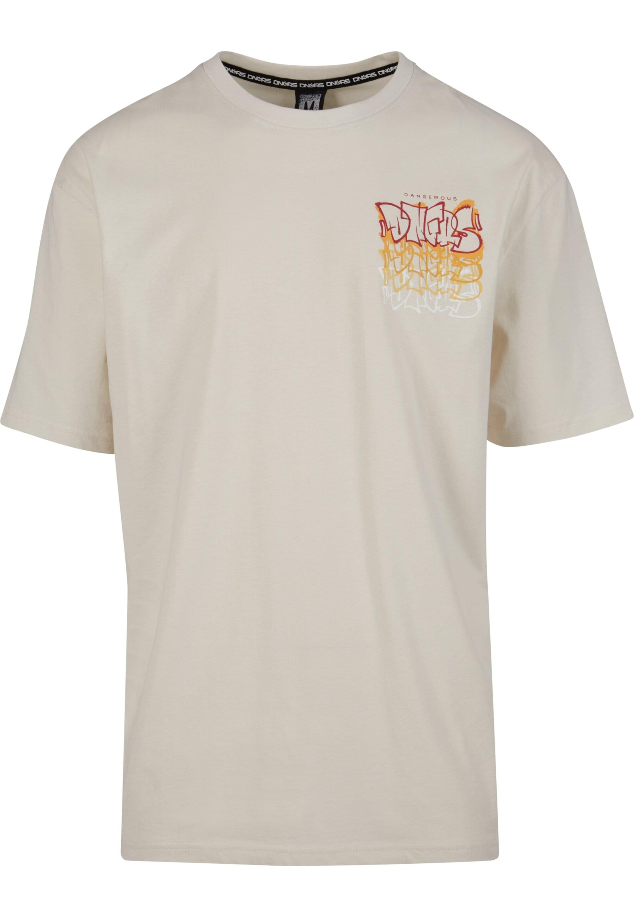 Dangerous DNGRS T-Shirt in Beige: Vorderseite
