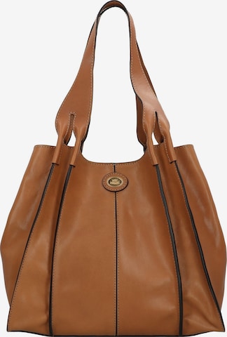 The Bridge Shopper in Brown: front