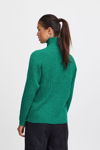 ICHI Sweater 'Ihnovo Ls11' in Green
