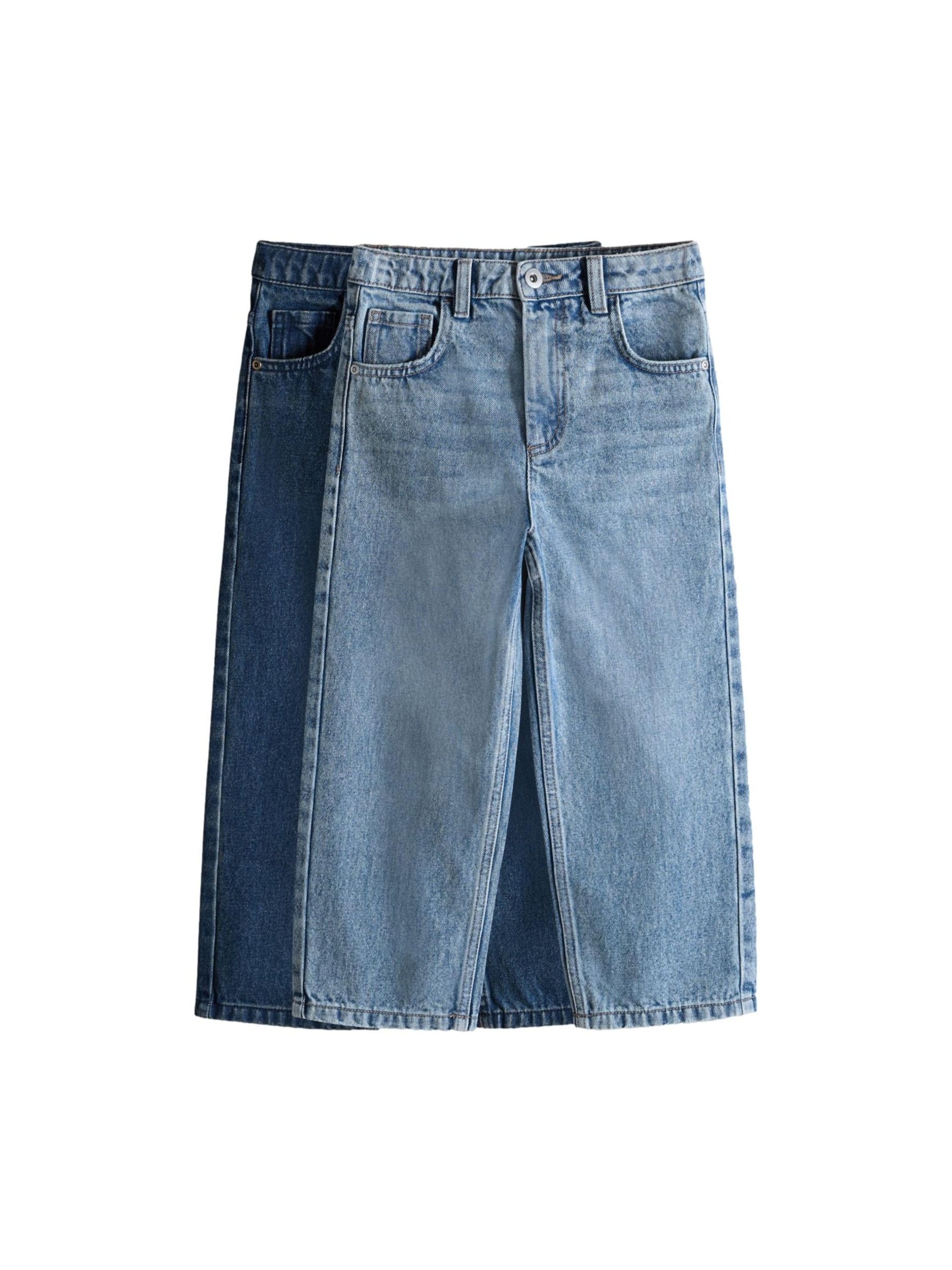 The Set - Ropa ancha Vaquero en azul: frente