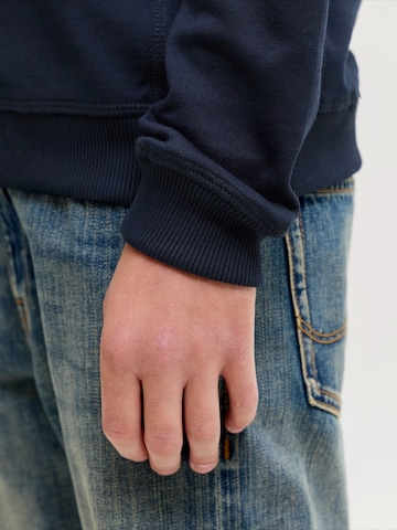 Jack & Jones Junior Mikina 'JORNORREBRO' – modrá
