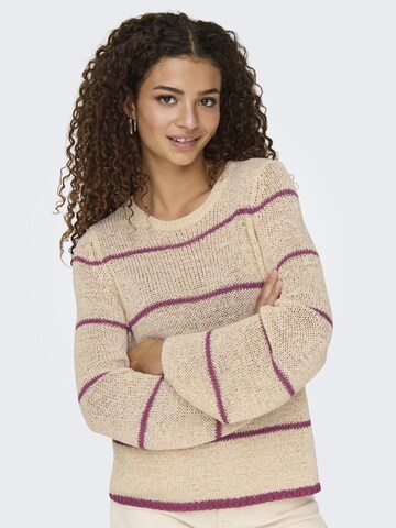 JDY Trui 'JDYMore' in Beige