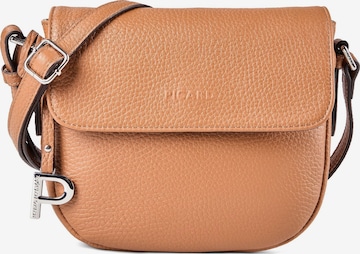Sac à bandoulière 'Pure' Picard en marron : devant