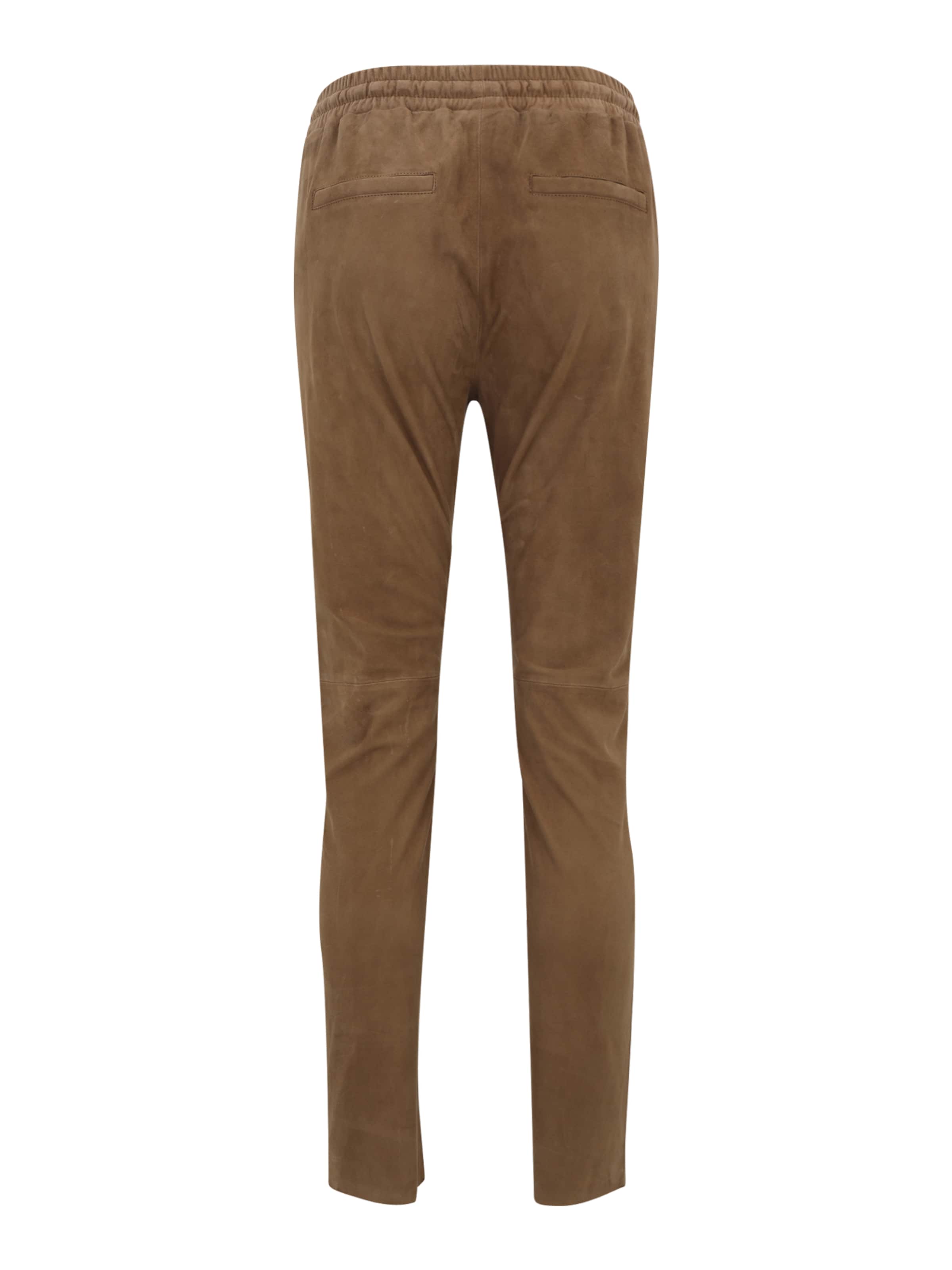 OAKWOOD Дънки Tapered Leg Панталон 'GIFT' в кафяво