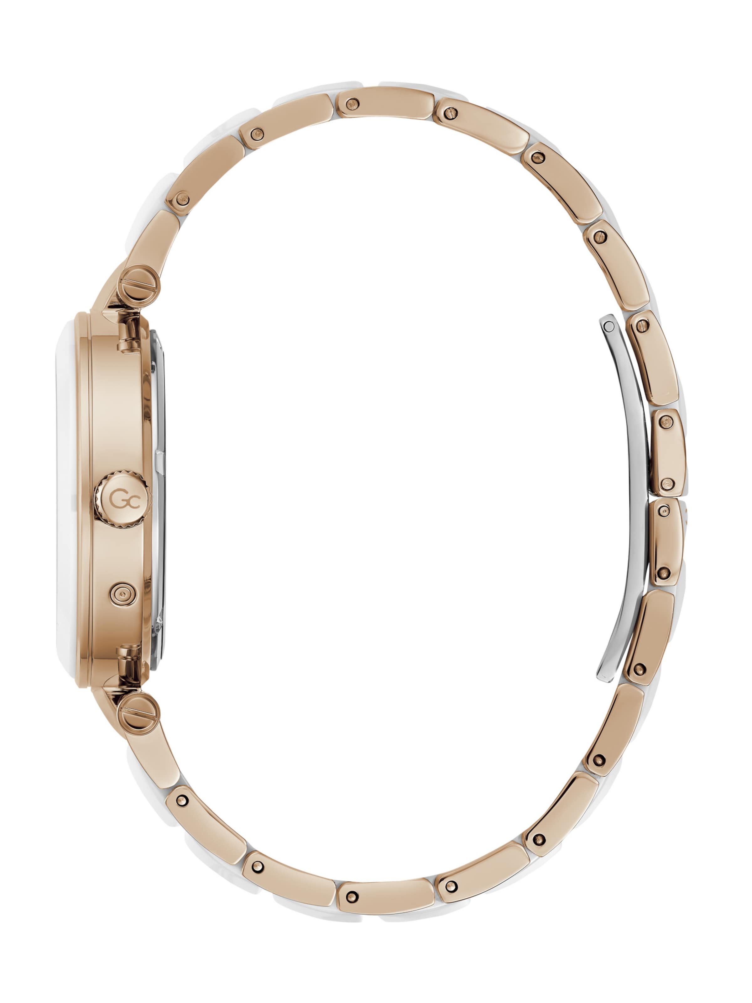 Gc Analoguhr 'Illusion' in Weiß