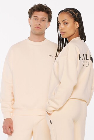 Harlem Soul Sweatshirt 'AD-AM' in Beige: front