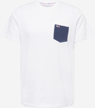 Tommy Jeans Camiseta en navy / rojo / offwhite, Vista del producto