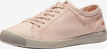 Baskets basses Softinos en rose : devant