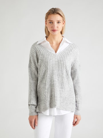 ABOUT YOU Sweater 'Dorothee' in Grey: front