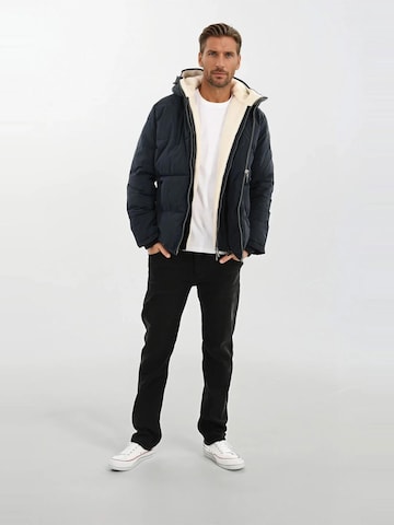 Alessandro Salvarini Winterjas 'AS457' in Blauw