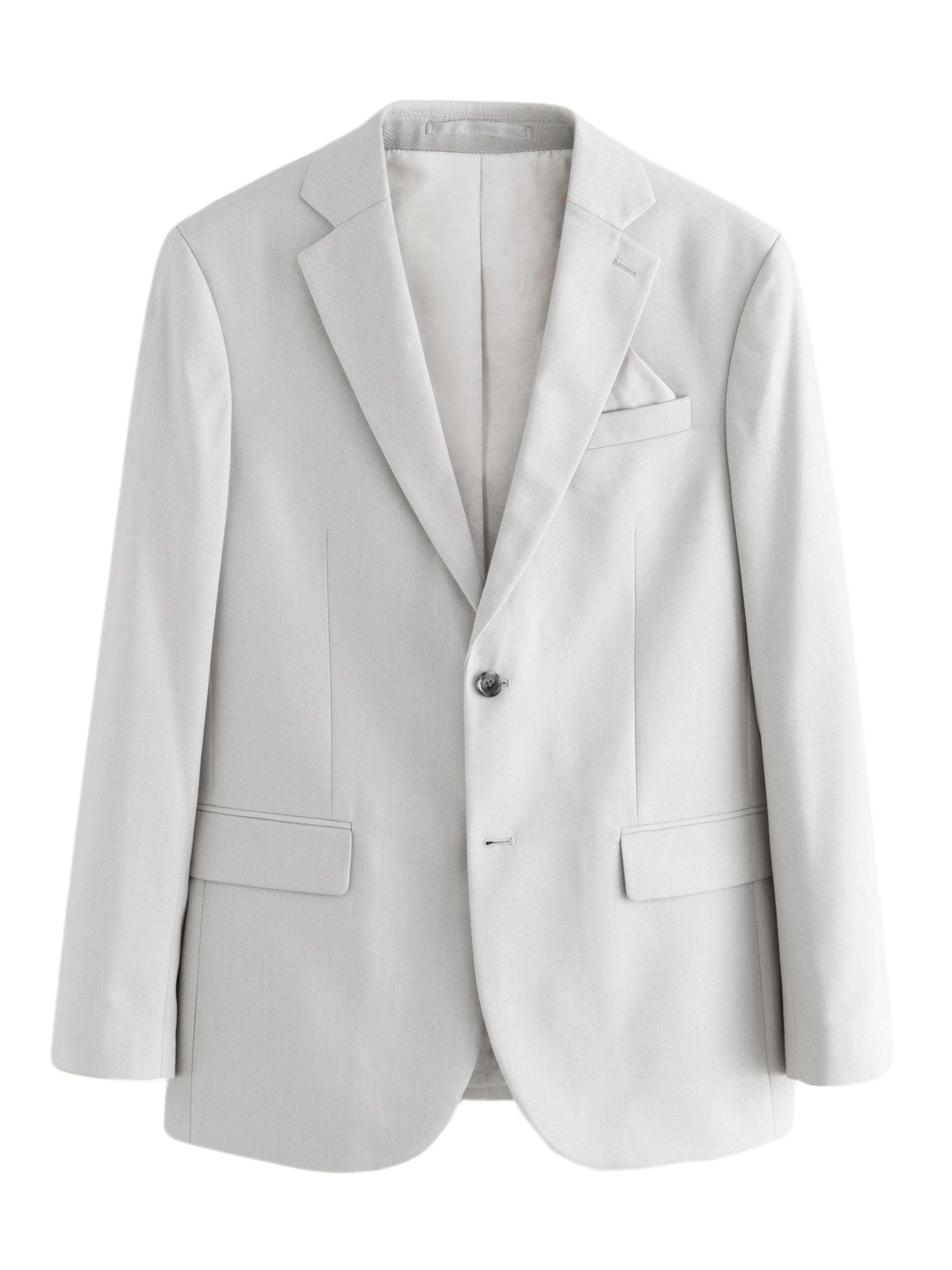 Regular fit Giacca business da completo di Next in beige: frontale