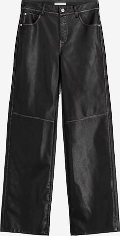 Regular Pantalon Bershka en noir : devant