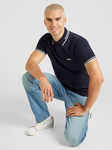 BOSS Футболка 'Paul' в Синий