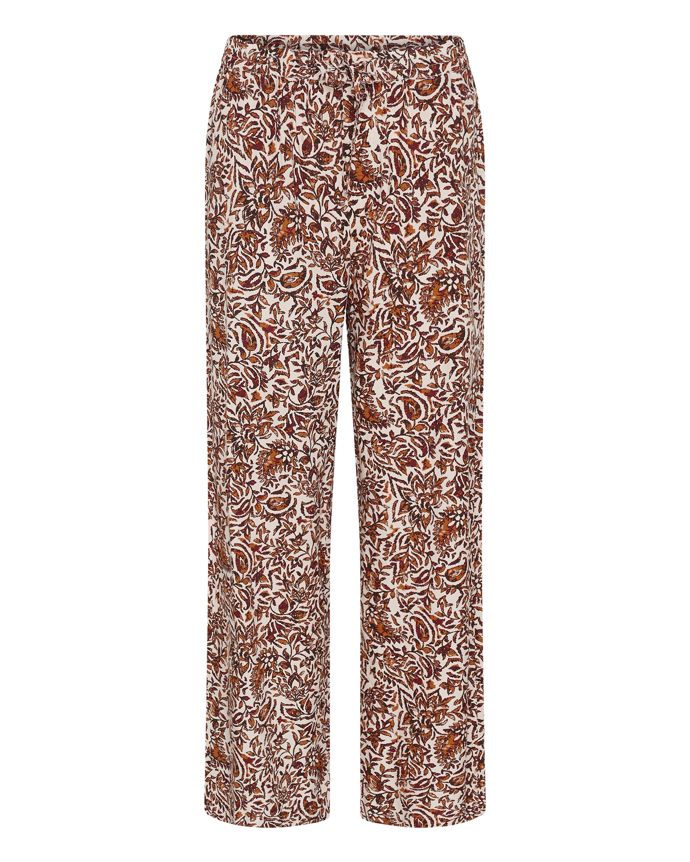 Cream Wide Leg Hose 'CRTiah' in Beige: Vorderseite
