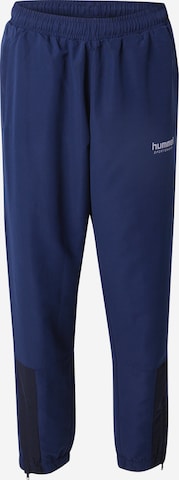 Hummel Tapered Sportsbukser i blå: forside