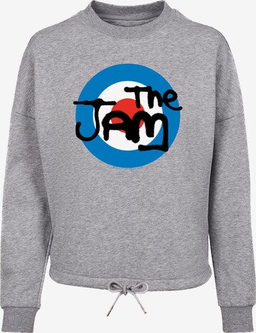 F4NT4STIC Sweatshirt 'The Jam Band Classic Logo' in Grau: predná strana
