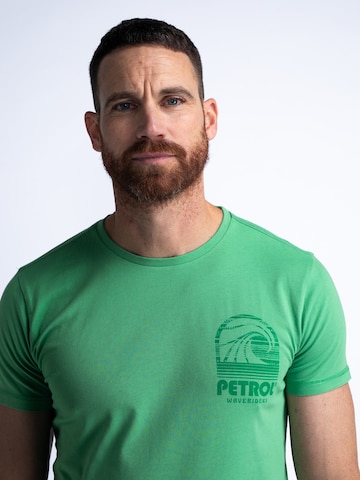 T-Shirt Petrol Industries en vert