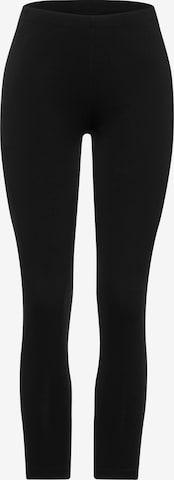 STREET ONE Skinny Leggings in Black: front