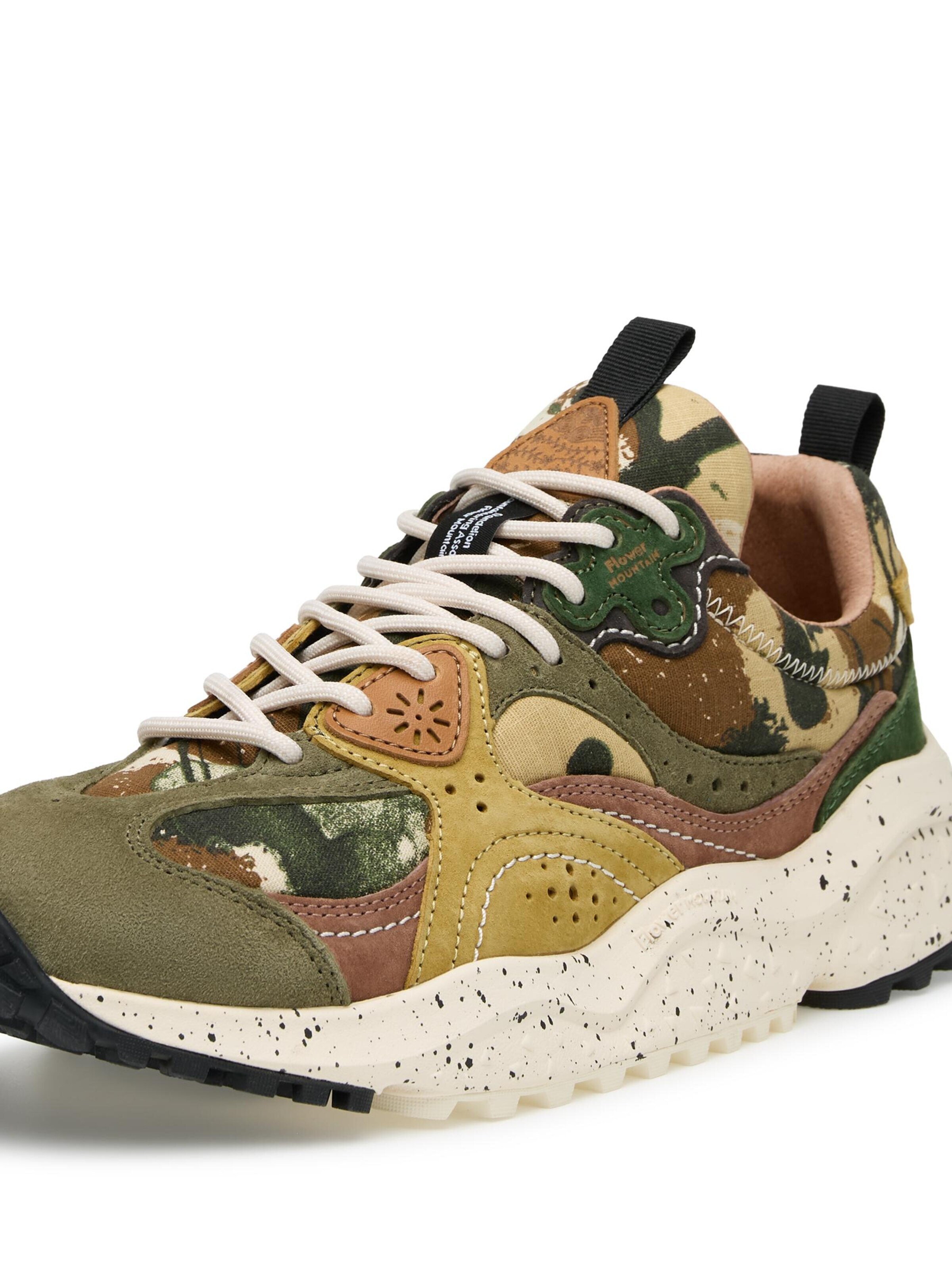 Flower Mountain Sneakers 'WAVE MAN' in Green