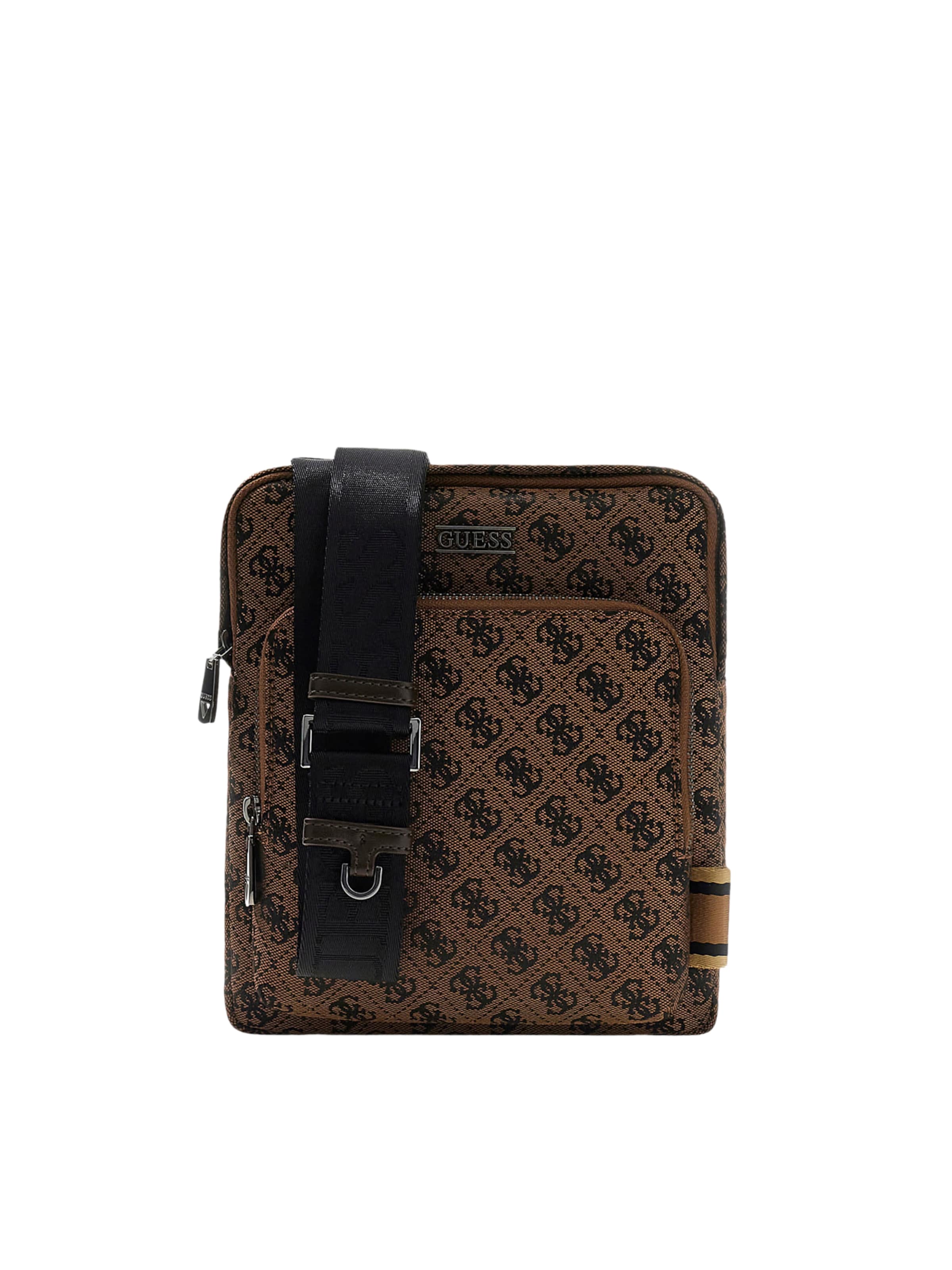 GUESS Crossbody Bag 'BOSTON' in Brown: front