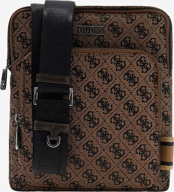 GUESS Torba na ramię 'BOSTON' w kolorze brązowy: przód