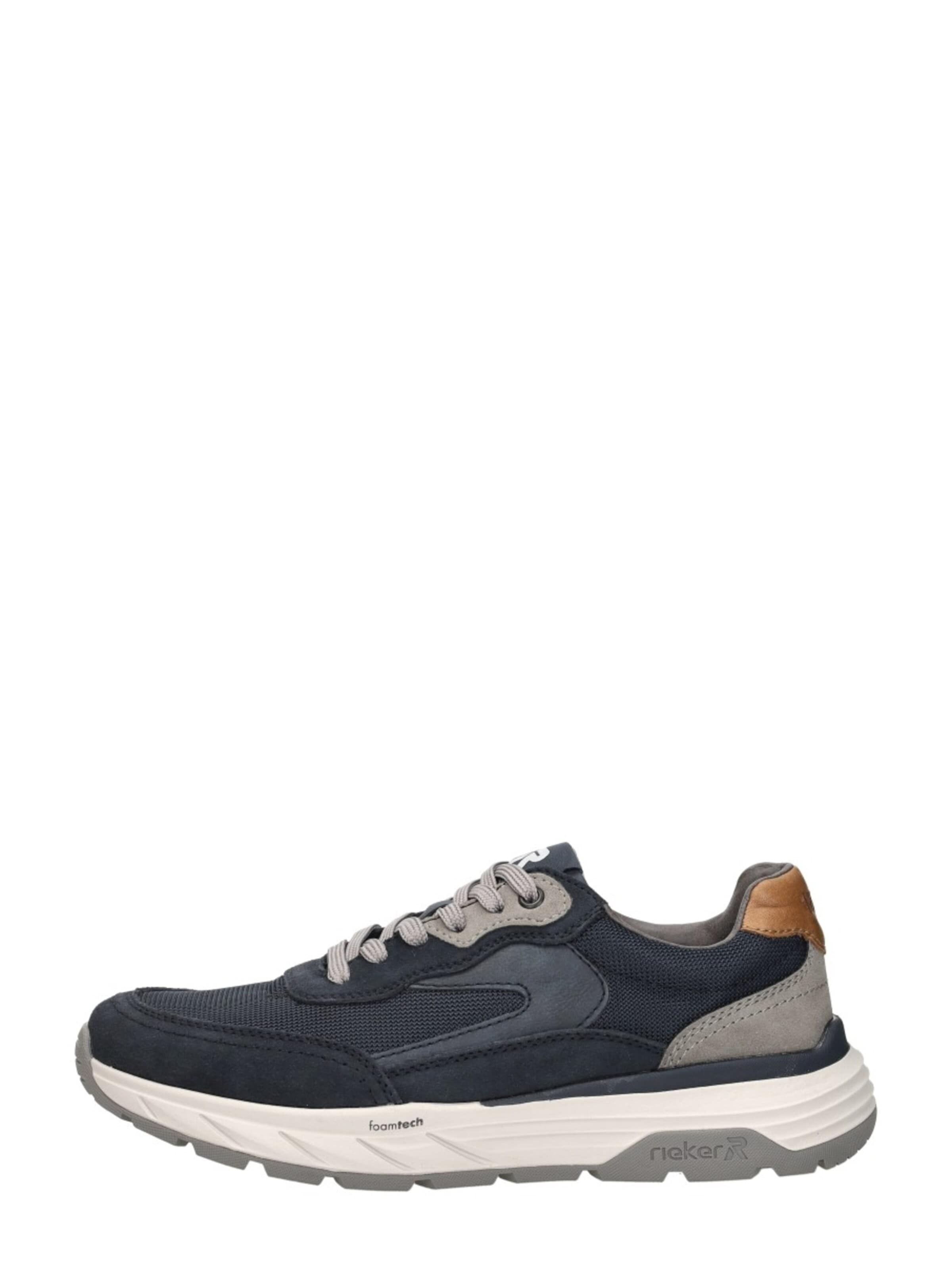 Baskets basses 'Sneakers Laag' Rieker en bleu : devant