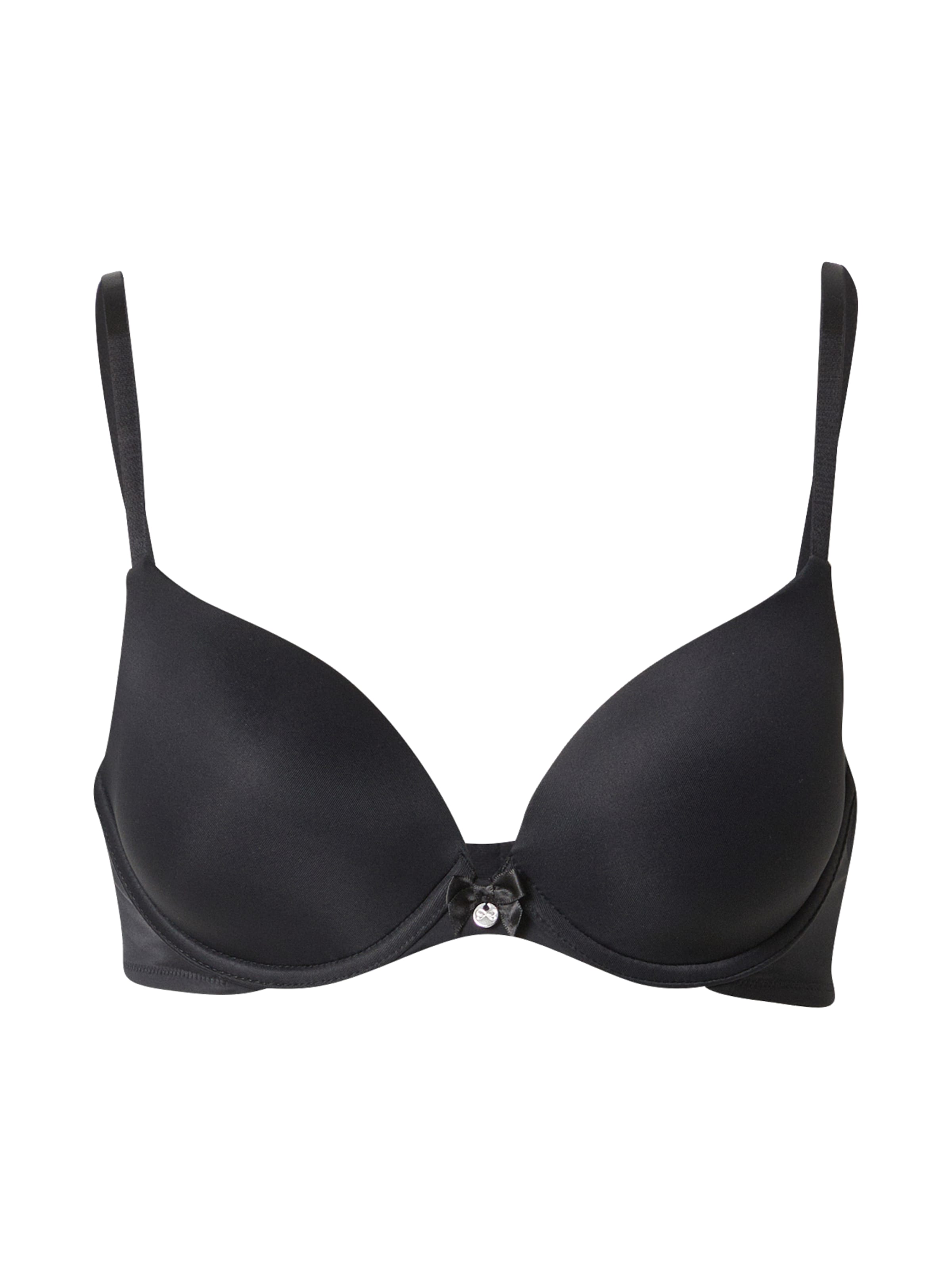Hunkemöller - Clásico Sujetador en negro: frente