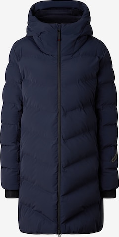 Bogner Fire + Ice Mantel in Blau: Vorderseite