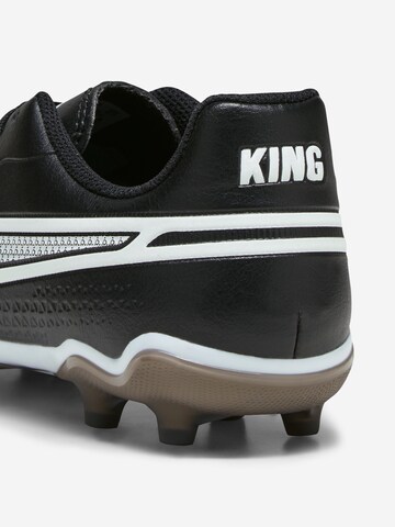 PUMA Sportschoen 'KING MATCH FG/AG' in Zwart