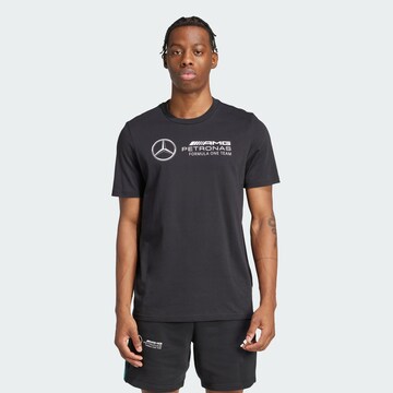 T-Shirt fonctionnel 'Mercedes - AMG Petronas Formula One Team' ADIDAS PERFORMANCE en noir : devant