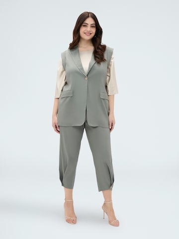 Gilet de costume Fiorella Rubino en vert