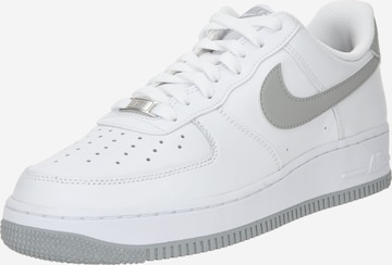 Nike Sportswear Platform trainers 'Air Force 1 '07' in White: front