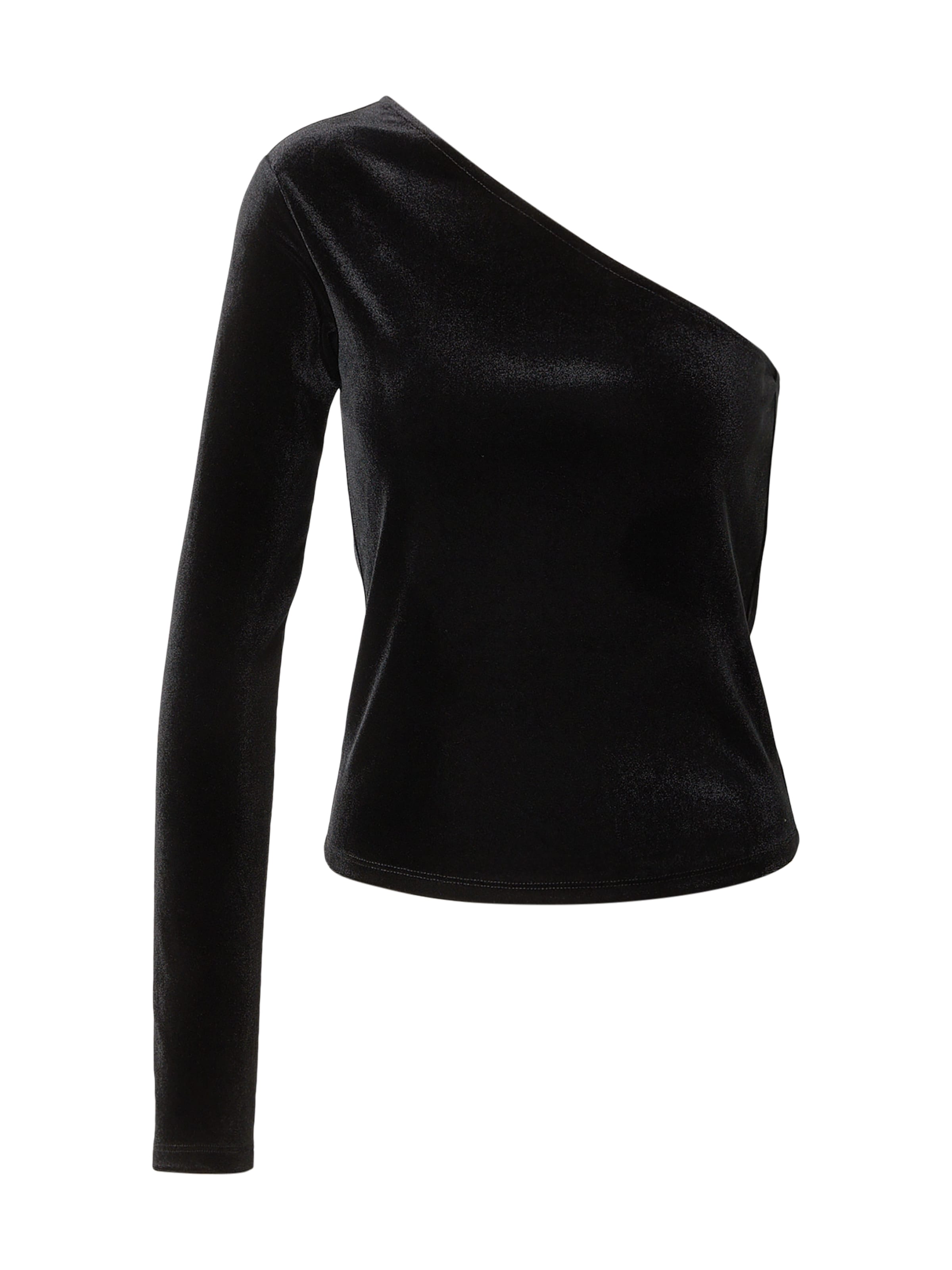 ABOUT YOU Shirt 'Meline' in Schwarz: Vorderseite