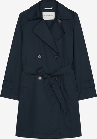 Marc O'Polo Between-Seasons Coat in Blue: front