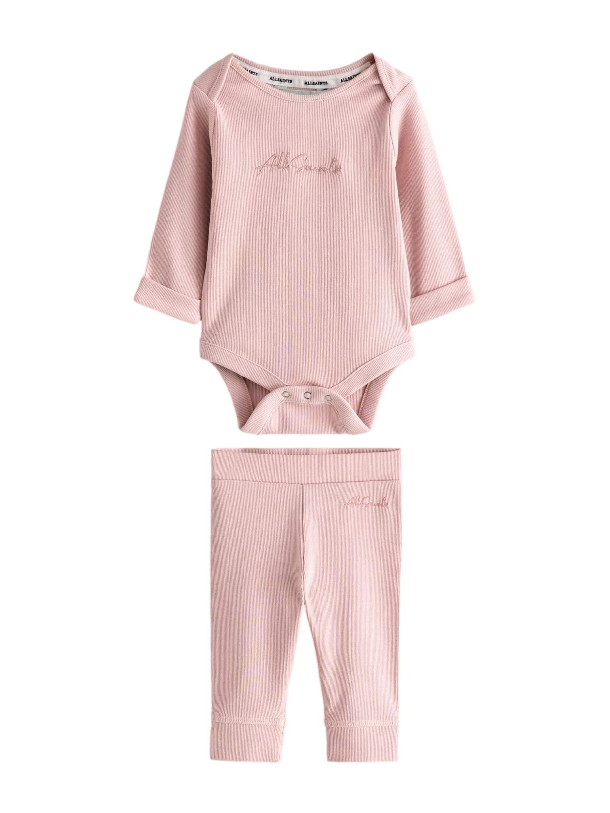 smALLSAINTS Σετ σε ροζ: μπροστά