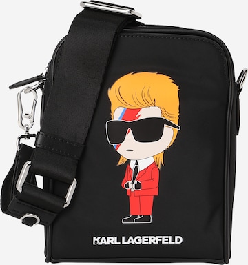 Karl Lagerfeld Schoudertas 'Superstars' in Zwart