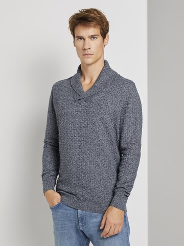 TOM TAILOR Pullover in Grau