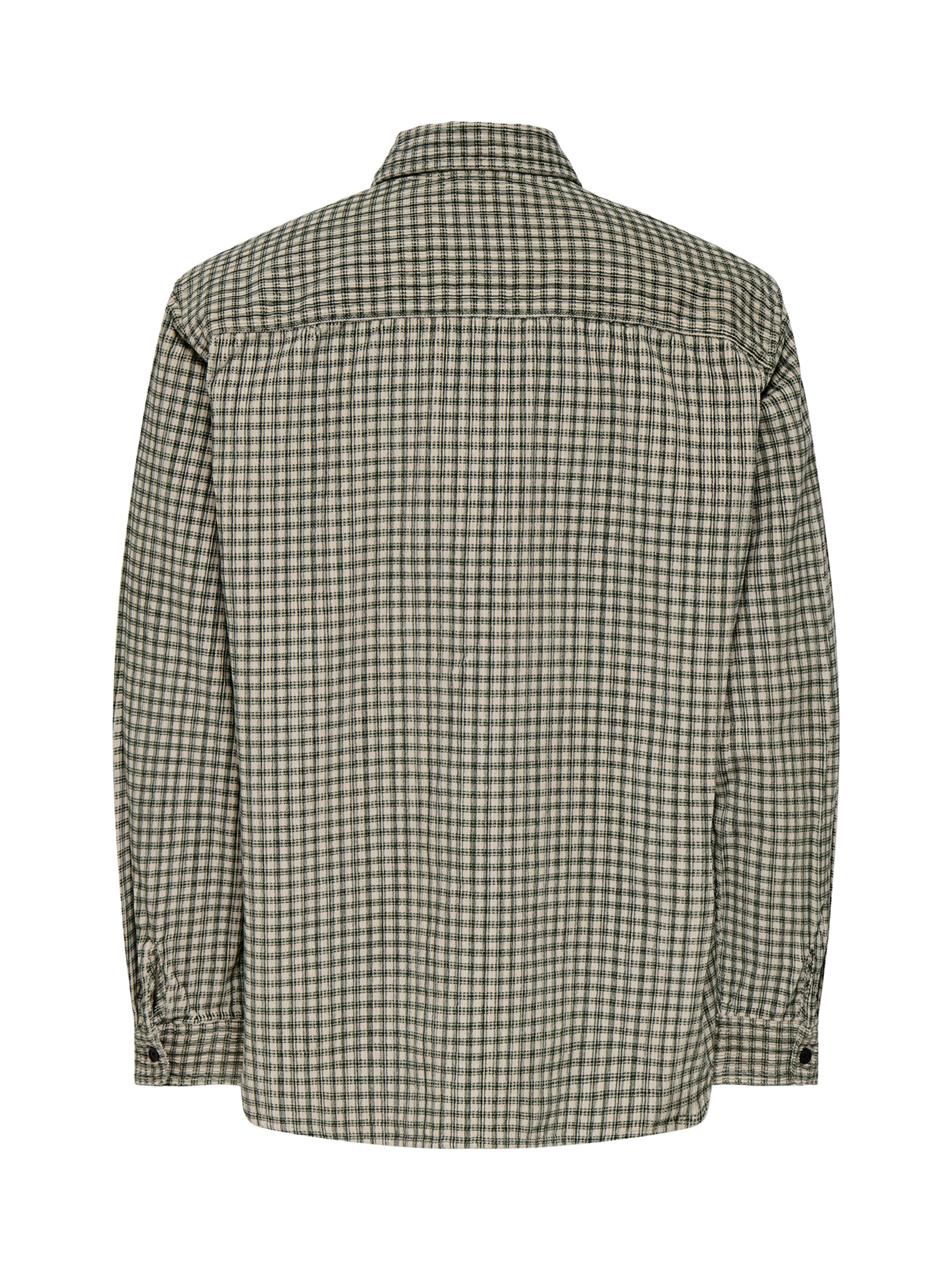 Only & Sons Comfort fit Button Up Shirt 'ONSWALEED' in Grey
