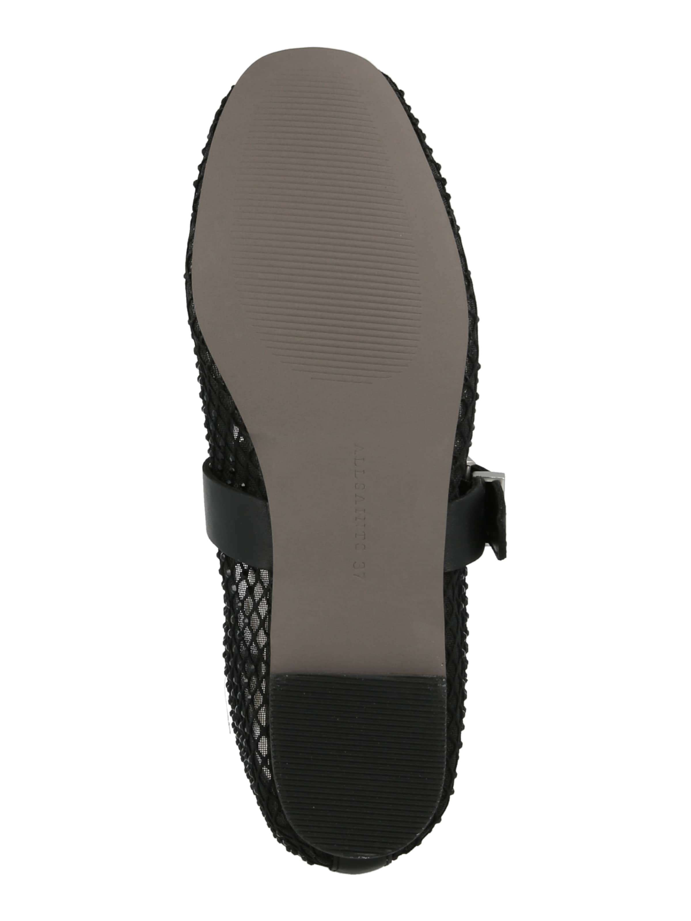 AllSaints Odprte balerinke 'HOLLY' | črna barva