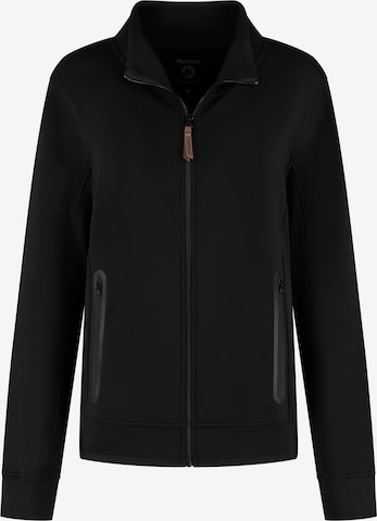 Travelin Cardigan 'Olia' i sort: forside