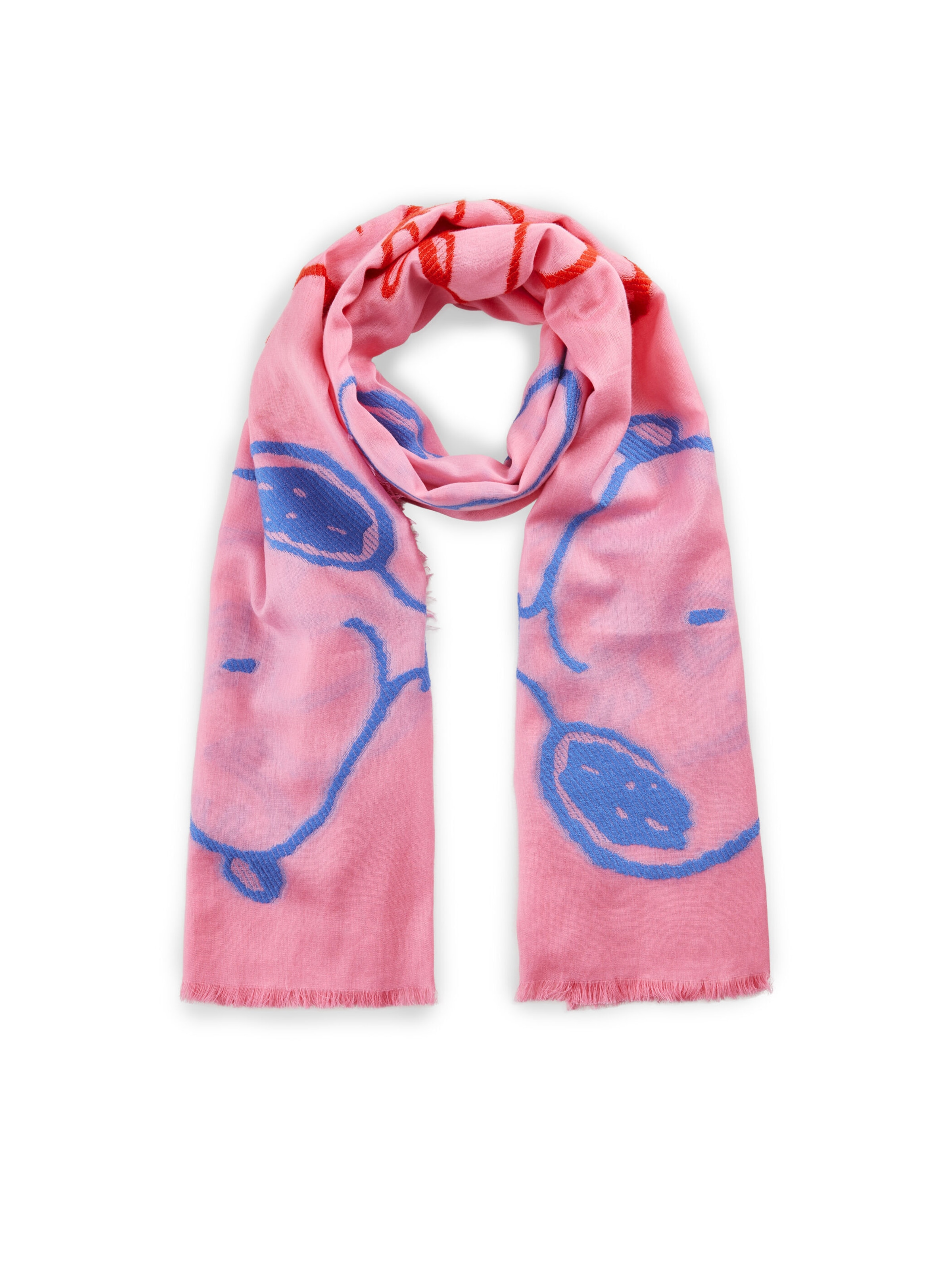 CODELLO Sjaal in Roze: voorkant