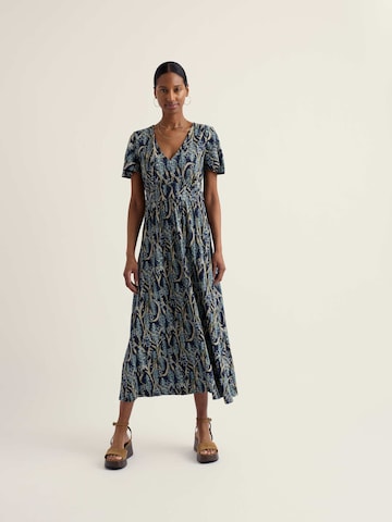 Seasalt Cornwall Jurk 'Chateaux' in Blauw: voorkant