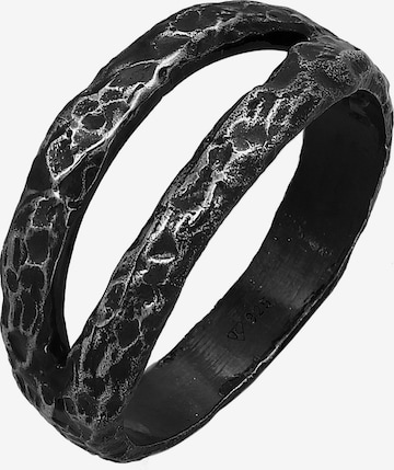 Haze&Glory Ring 'Twin' in Grijs: voorkant