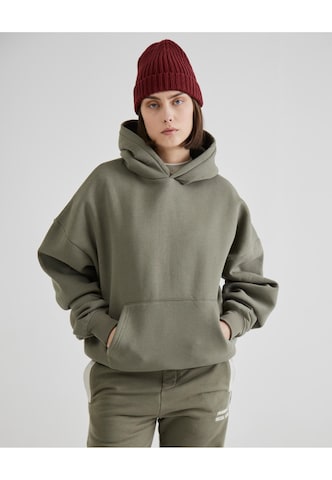Sweat-shirt Prohibited en vert