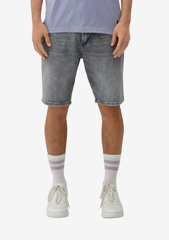 QS Loose fit Jeans in Grey: front