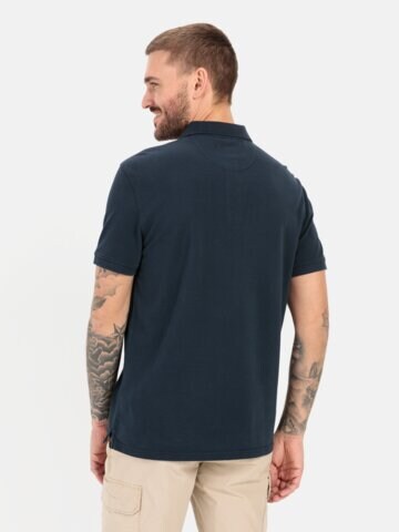 CAMEL ACTIVE Poloshirt in Blau
