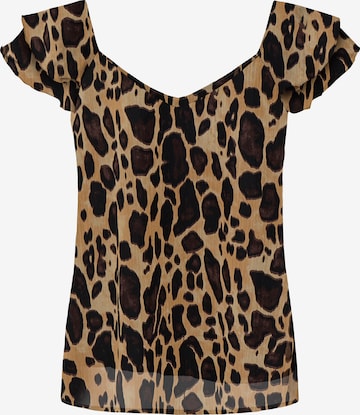 ONLY Bluse 'ONLAsta' in Braun: Vorderseite